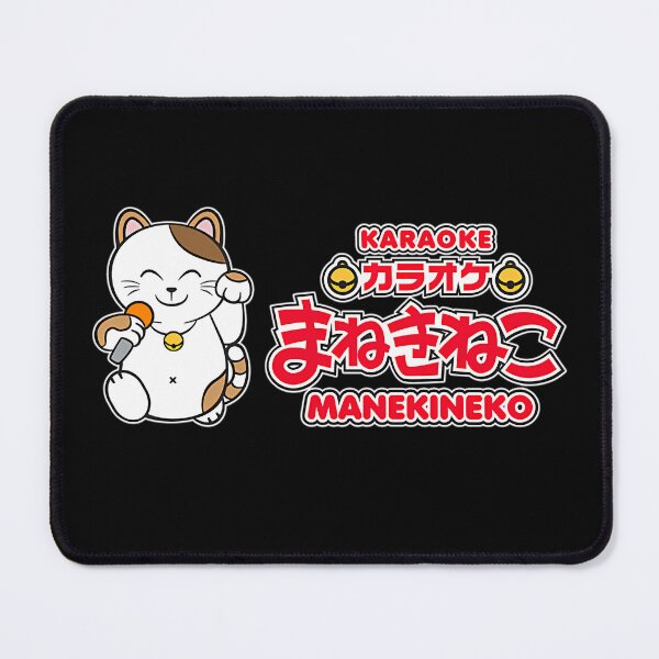 Item preview, Lucky Fortune Cat Holding Microphone Next To Japanese designed and sold by AdolfoLemke.