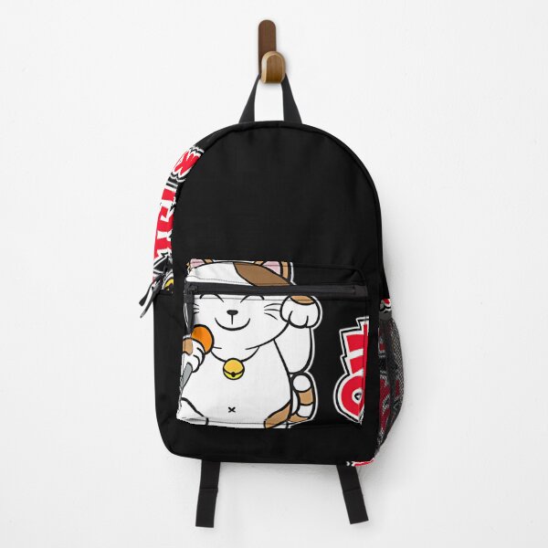 Item preview, Lucky Fortune Cat Holding Microphone Next To Japanese designed and sold by AdolfoLemke.