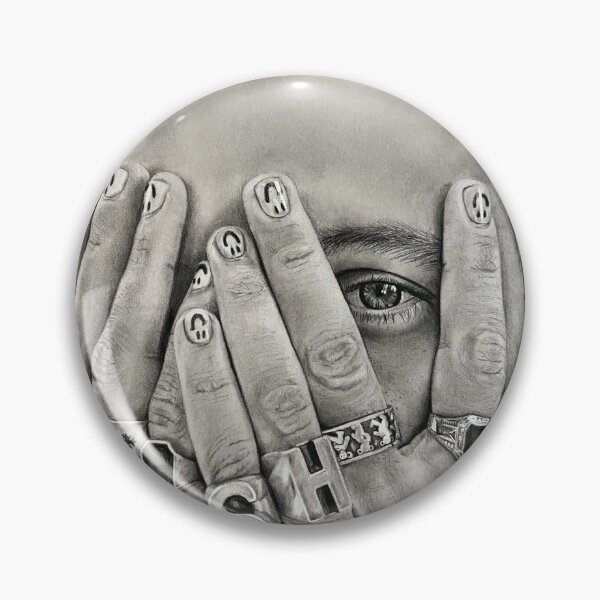 Item preview, Mysterious Pop Star Harry – Detailed Pencil Sketch designed and sold by nagelfarez.