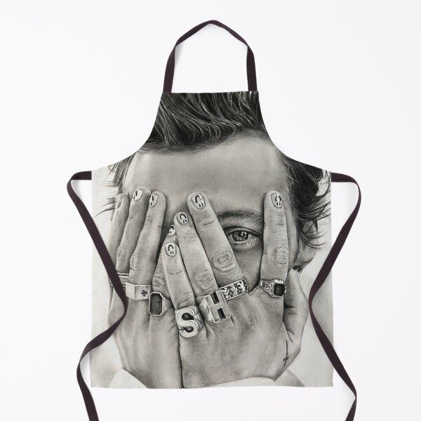 Item preview, Mysterious Pop Star Harry – Detailed Pencil Sketch designed and sold by nagelfarez.