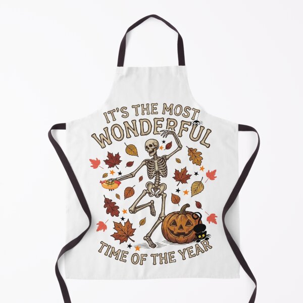 Item preview, Vintage design of a dancing skeleton for Halloween, the most wonderful time of the year designed and sold by VibranPalette.