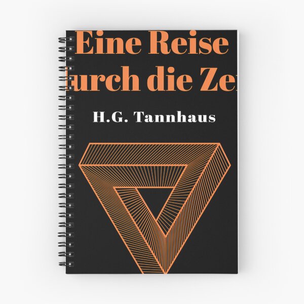 Item preview, Time Travel Book Cover Abstract Triangle designed and sold by EinoBergnaum.