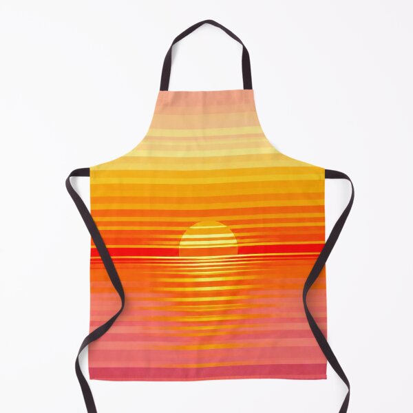 Item preview, Red and Coral Bright Modern Sunrise designed and sold by Ellie&CharChar&Evy.