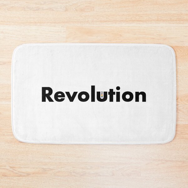 Item preview, Revolution Bold Typography LGBTQ Activism Rainbow Pride designed and sold by Titis & Co.