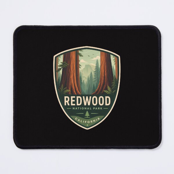 Item preview, Redwood National Park - California designed and sold by FrontierCosmic.