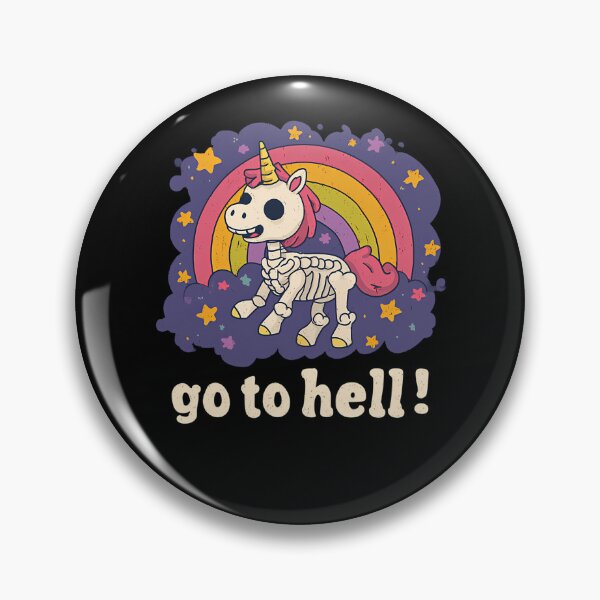 Item preview, Unicorn Skeleton Standing Under Rainbow designed and sold by AdolfoLemke.