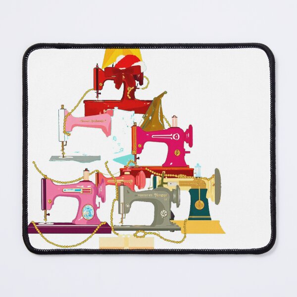 Item preview, Sewing Machine Christmas Tree Quilter Sewist designed and sold by icm4639.
