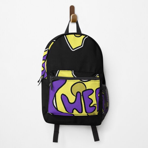 Item preview, Purple Text Overlaying Yellow Cheese Slice designed and sold by AdolfoLemke.