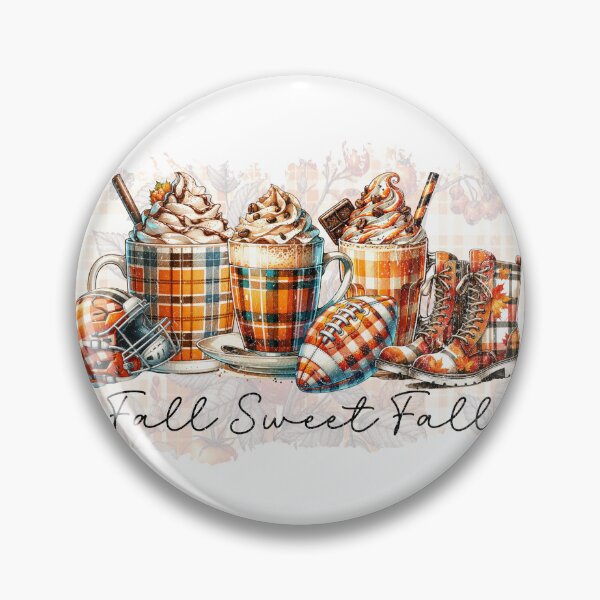 Item preview, Cozy Fall Coffee Football Season Plaid Aesthetic designed and sold by NotasCreativa.