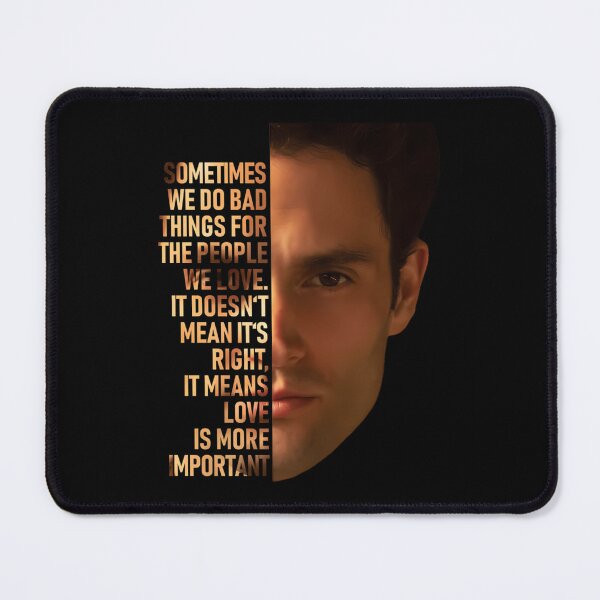 Item preview, You Joe Goldberg Quote Gold Typography designed and sold by IdellMcKenzie.