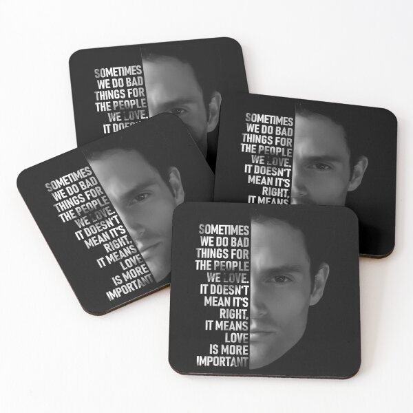 Item preview, You Joe Goldberg Quote Poster Black and White designed and sold by IdellMcKenzie.