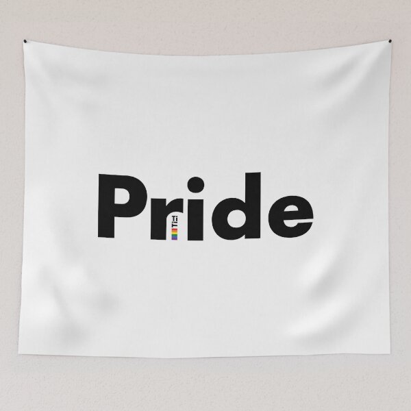 Item preview, Minimalist Pride Bold Typography Rainbow Pride Graphic  designed and sold by Titis & Co.
