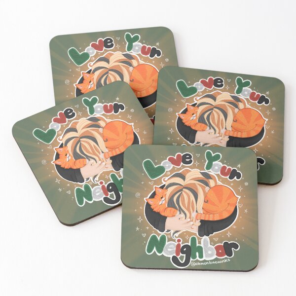Item preview, Love Your Neighbor designed and sold by clementinewinks.