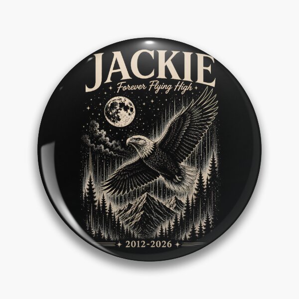 Item preview, Jackie Bald Eagle Memorial Fly Free Sweet Jackie Thank You For The Memories designed and sold by OMITTEROMINOUS.