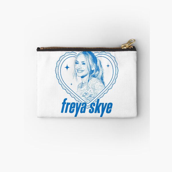Item preview, Freya Skye Blue Heart Portrait Graphic designed and sold by zwawji.