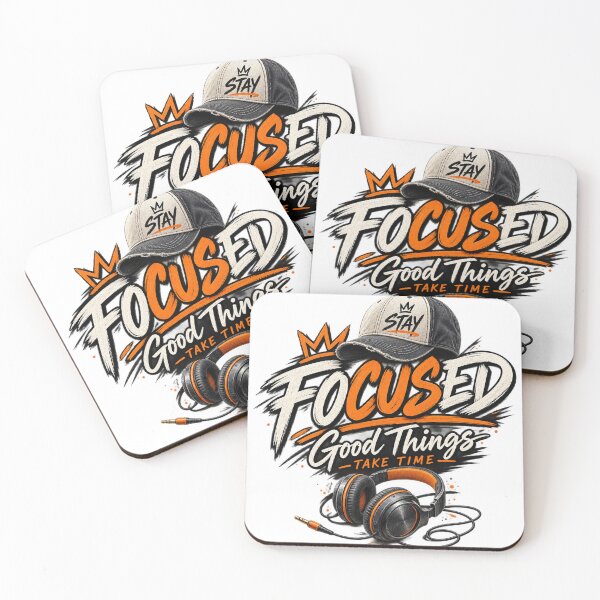 Item preview, Focused Good Things Take Time Stay designed and sold by HimaPrototype.