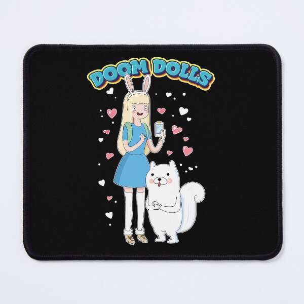 Item preview, Blonde Girl Wearing Bunny Ears Holding Phone Beside Fluffy White Squirrel designed and sold by GordonBruen.
