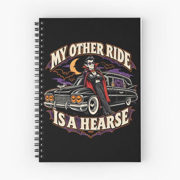 Item preview, My Other Ride Is a Hearse Funny Vampire Halloween designed and sold by SquatchPrintsCo.