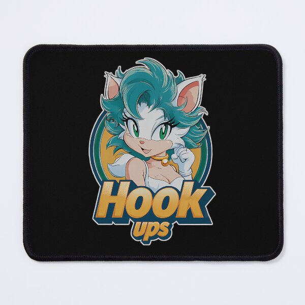 Item preview, Anime Cat Girl With Turquoise Hair Wearing White Outfit Inside Circular Badge designed and sold by GordonBruen.