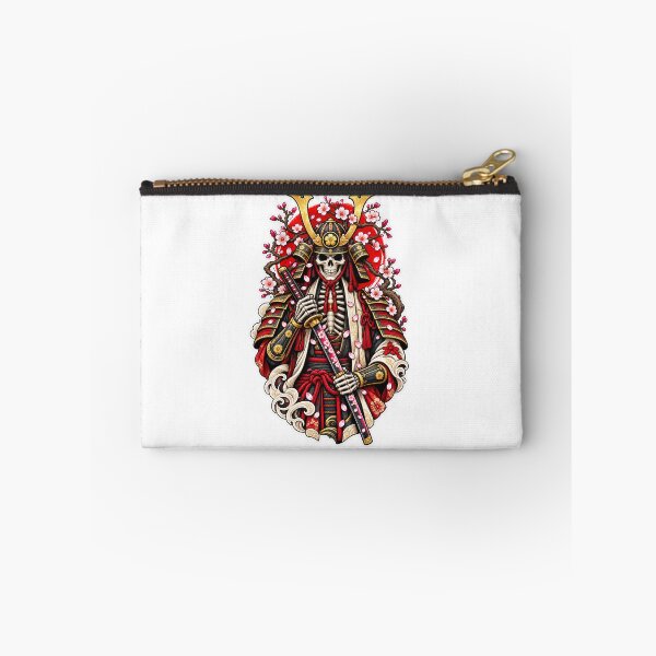 Item preview, Skeleton Samurai in Cherry Blossom Armor | Japanese Warrior Skull Warrior designed and sold by MrDev.