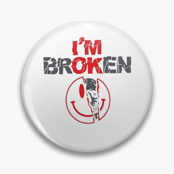 Item preview, I'm Broken Metal Shirt designed and sold by defvulan.