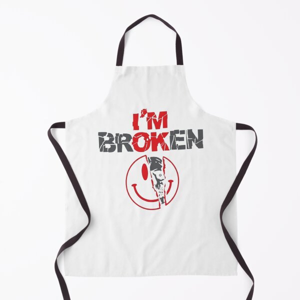 Item preview, I'm Broken Metal Shirt designed and sold by defvulan.