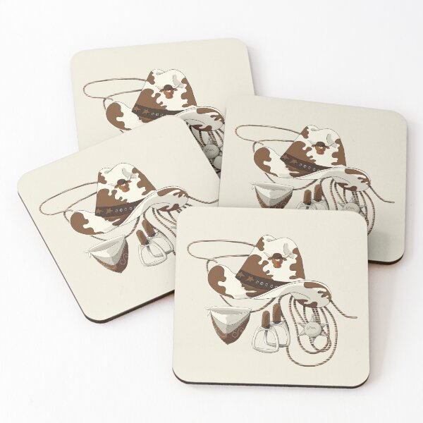 Item preview, Vintage Cowboy Hat Lasso Stirrups and Sheriff Badge designed and sold by Karin Taylor.