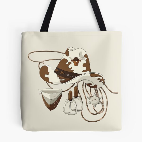 Item preview, Vintage Cowboy Hat Lasso Stirrups and Sheriff Badge designed and sold by Karin Taylor.