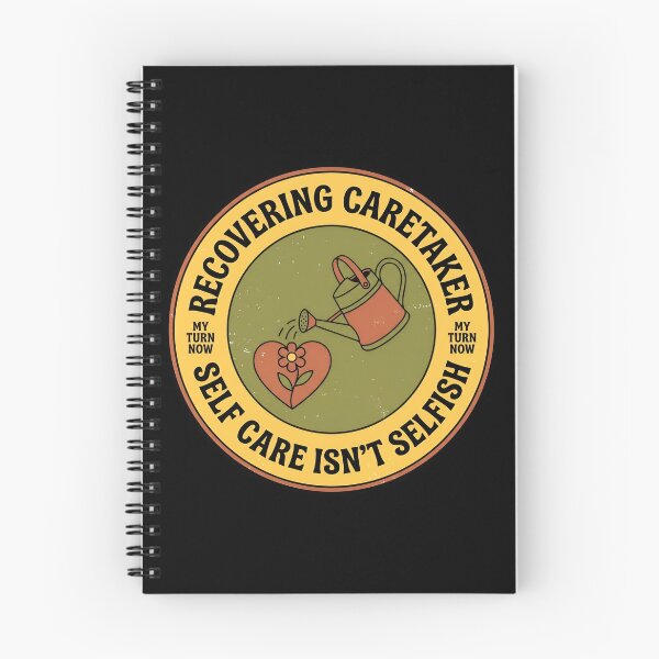 Item preview, Recovering Caretaker Self Care First Vintage Badge designed and sold by DuckOddity.