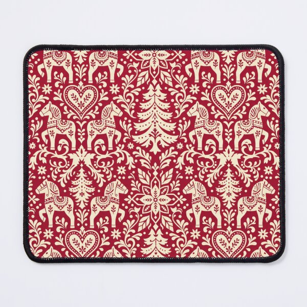 Item preview, Nordic Folk Winter Damask Seamless Pattern | Christmas Aesthetic Repeat Design designed and sold by StickyGuys.