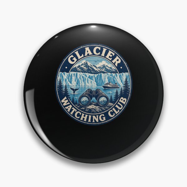 Item preview, Glacier Watching Club Vintage Cruise Adventure designed and sold by snowry.