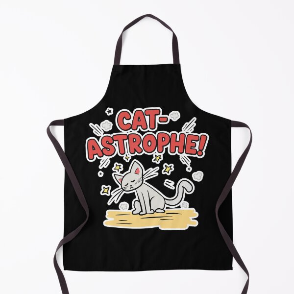 Item preview, Cat-astrophe! Funny Dizzy Cat Cartoon  designed and sold by Taridesign.