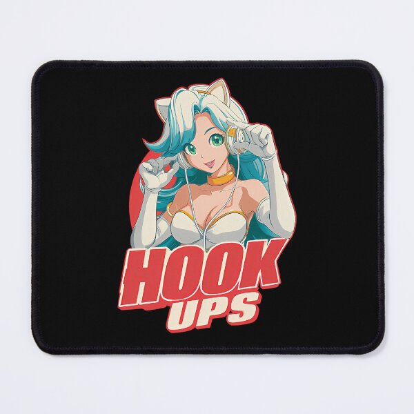 Item preview, Anime Cat Girl Wearing Headphones Smiling designed and sold by GordonBruen.