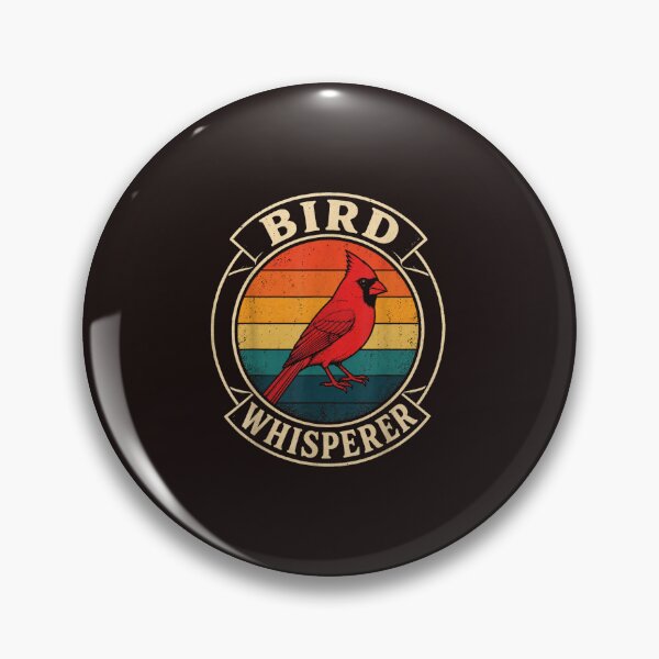 Item preview, Bird Whisperer Cardinal Vintage Bird Lover Retro Nature Design designed and sold by mari-kayden.