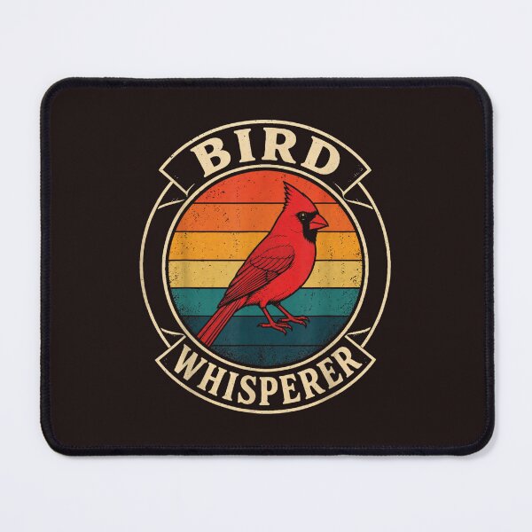 Item preview, Bird Whisperer Cardinal Vintage Bird Lover Retro Nature Design designed and sold by mari-kayden.