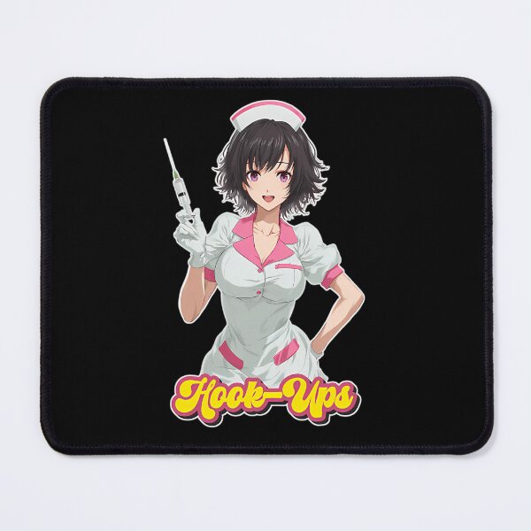 Item preview, Dark Hair Nurse Holding Medical Syringe designed and sold by GordonBruen.