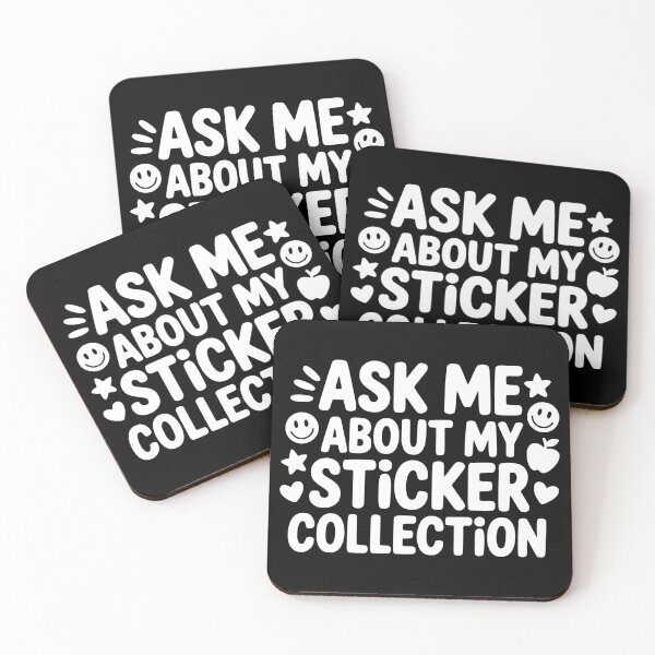Item preview, Ask Me About My Sticker Collection designed and sold by theartfulaspie.