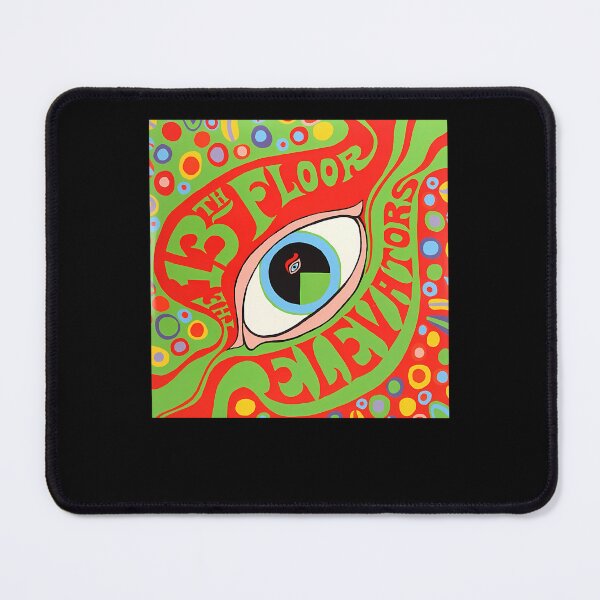 Item preview, Psychedelic Eye Green Red Pattern designed and sold by TimzUneeverse.