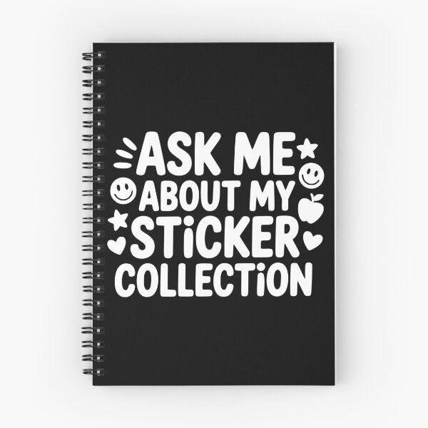 Item preview, Ask Me About My Sticker Collection designed and sold by theartfulaspie.