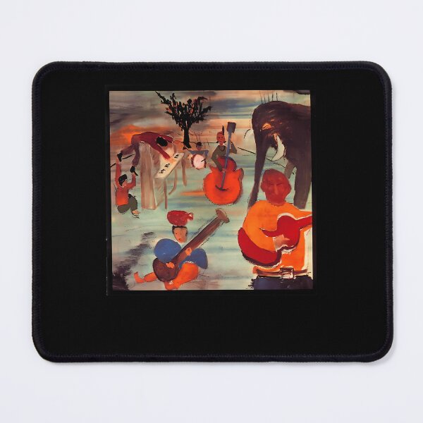 Item preview, Colorful Painting Musicians Elephant designed and sold by TimzUneeverse.