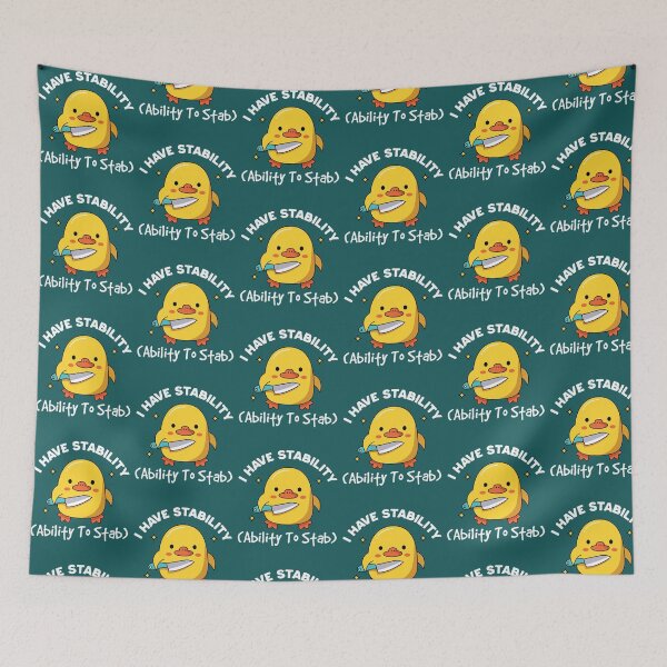 Item preview, I Have Stability Ability To Stab Funny Sarcastic Humor designed and sold by PatternFariss.