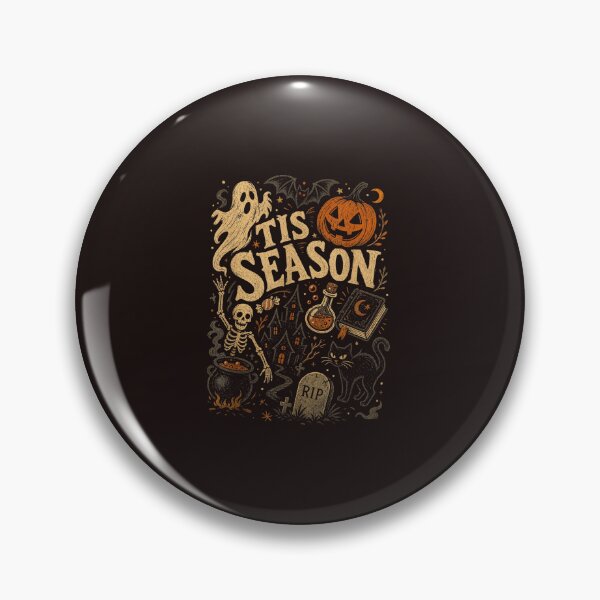 Item preview, It's Season Halloween Vintage Gothic Spooky Fall Graphic Design designed and sold by mari-kayden.