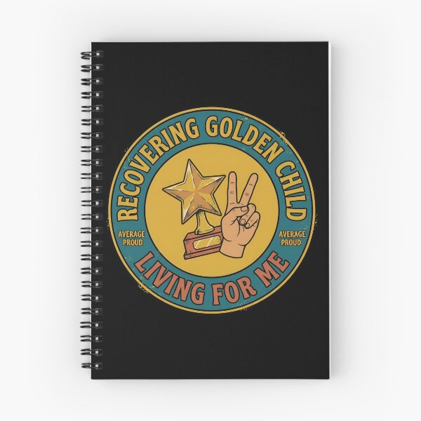 Item preview, Recovering Golden Child recovering golden child Living For Me Retro Badge designed and sold by DuckOddity.