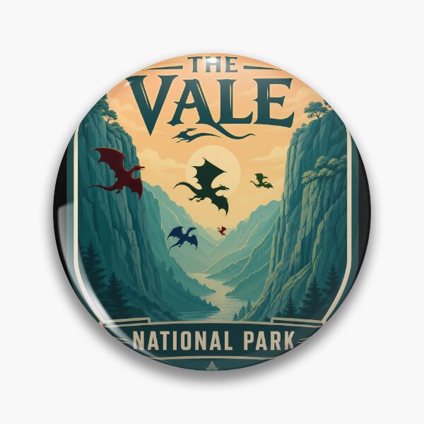 Item preview, The Vale National Park Landscape designed and sold by Rising Drake.