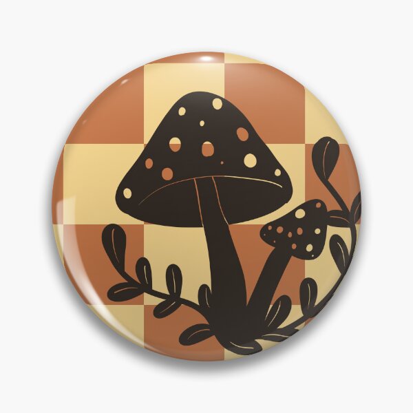 Item preview, Retro Fall Mushrooms designed and sold by Chubby cheeks.