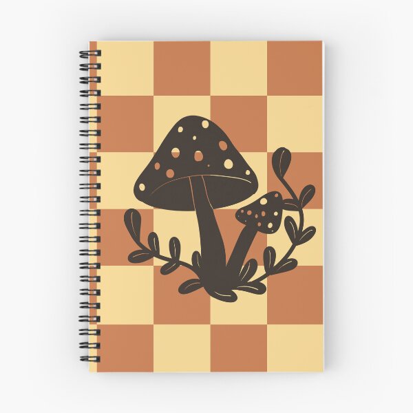 Item preview, Retro Fall Mushrooms designed and sold by Chubby cheeks.