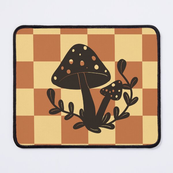 Item preview, Retro Fall Mushrooms designed and sold by Chubby cheeks.