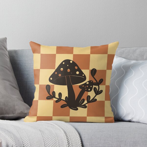 Item preview, Retro Fall Mushrooms designed and sold by Chubby cheeks.