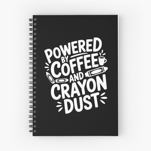 Item preview, Powered by Coffee and Crayon Dust designed and sold by theartfulaspie.