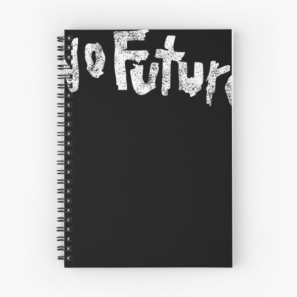 Item preview, Distressed White Grunge Text No Future designed and sold by ChesleyHickle.